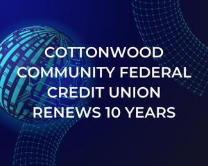 Cottonwood Credit Union Signs for Another 10 Years