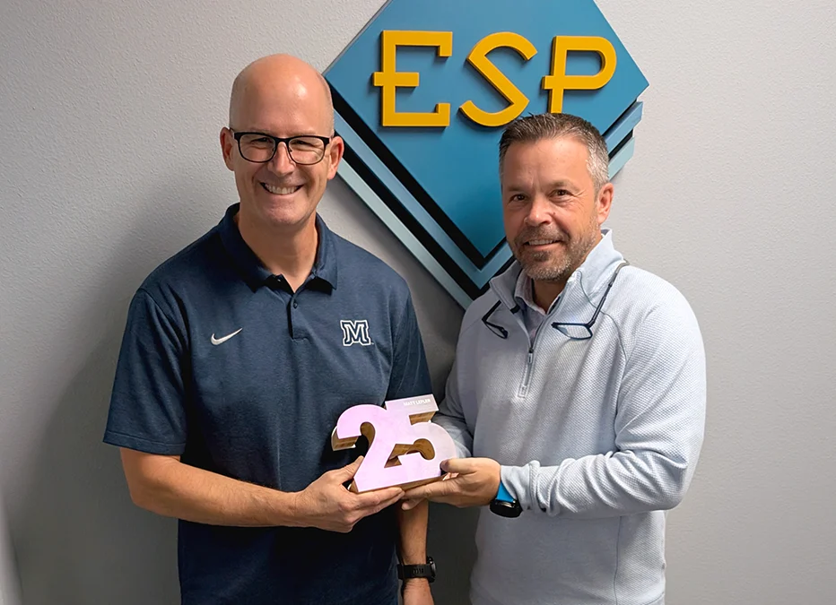 Matt Lefler Celebrates 25 Years with ESP