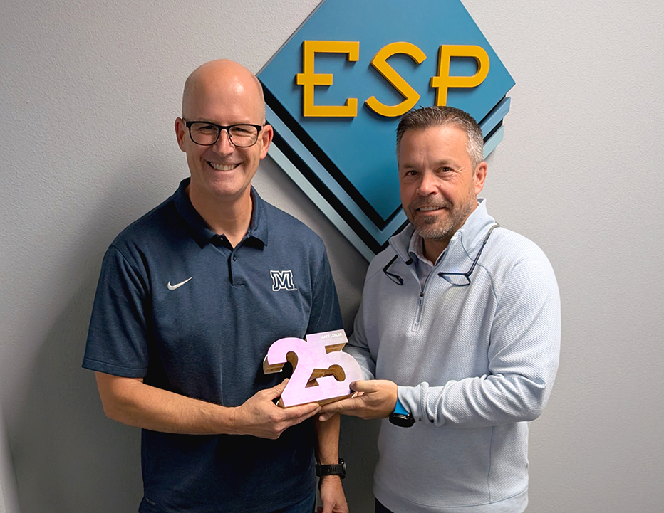 Matt Lefler Celebrates 25 Years with ESP