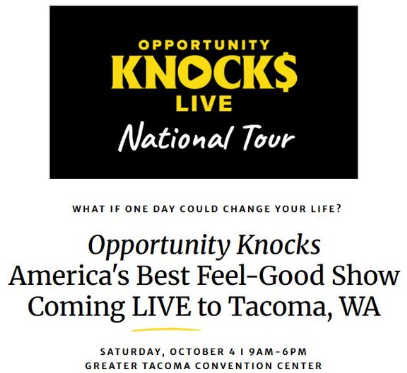 Putting Opportunity Within Reach: American Lake CU and ESP support Opportunity Knocks Live in a big way!